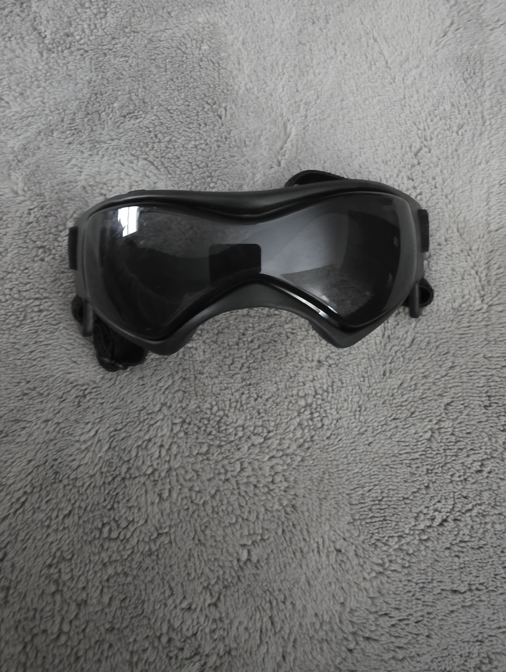 Black Protective Goggles For Small Dog/Cat with Tinted Lens